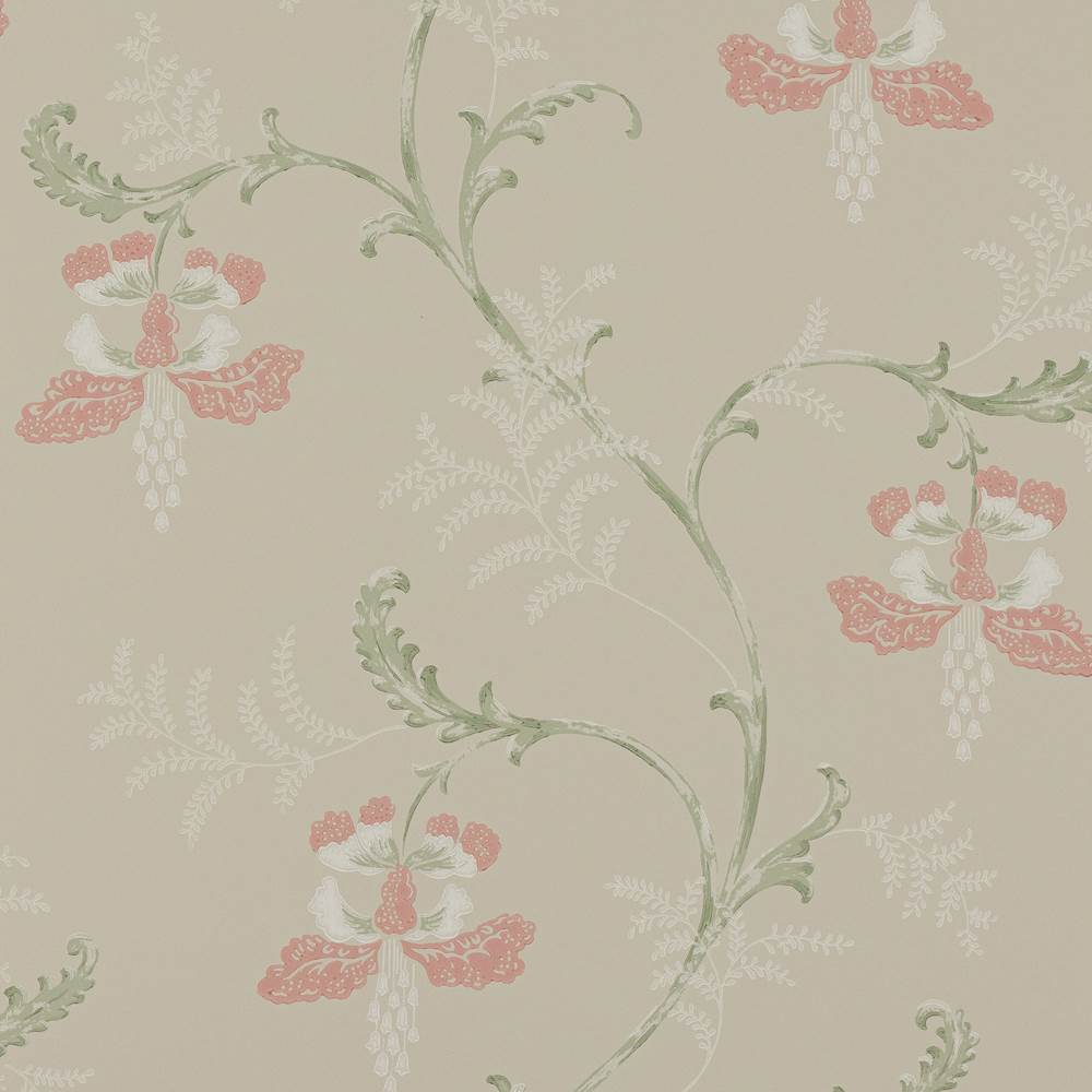 Marchwood Wallpaper, aqua - Cowtan & Tout Design Library