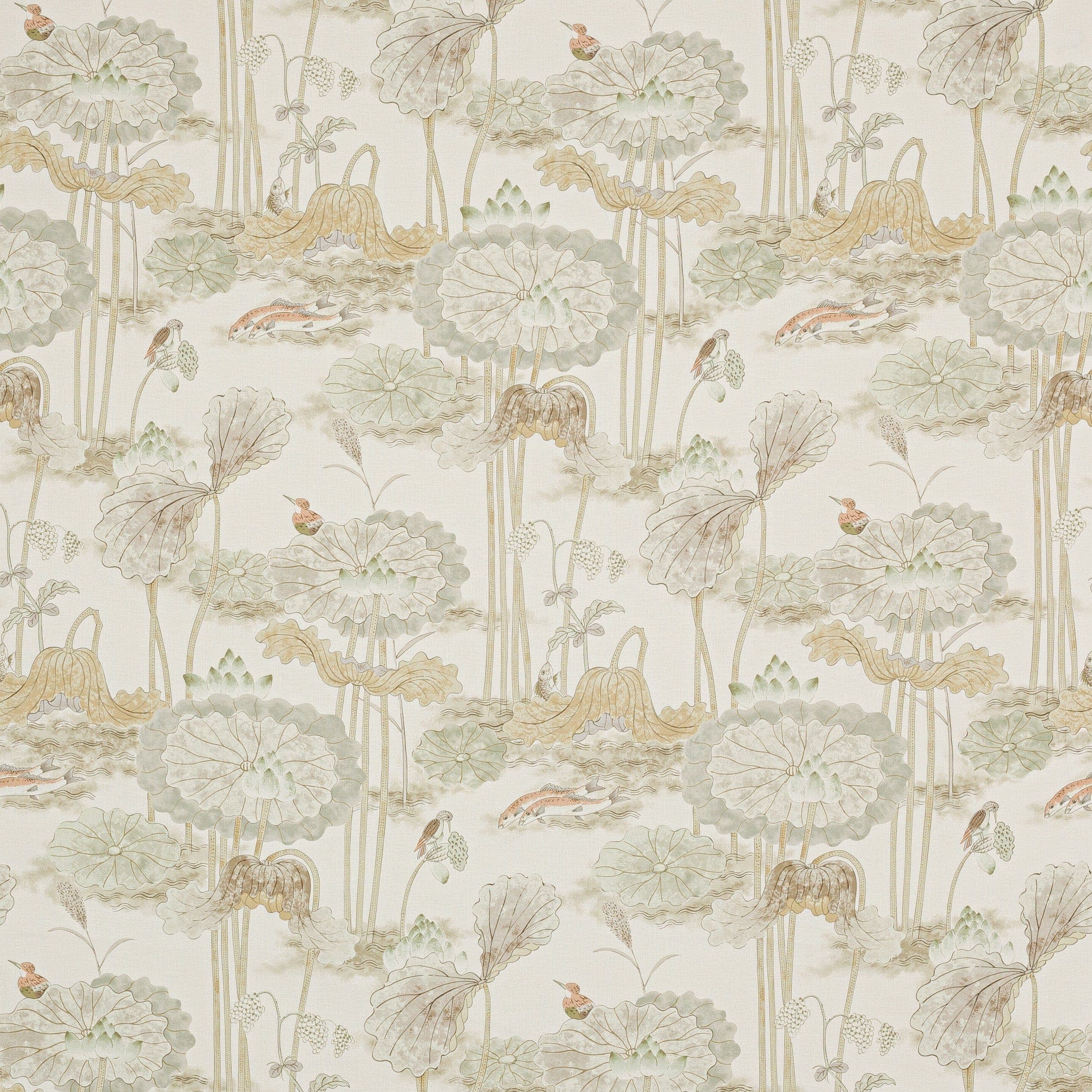 Treasure Flower Lin, celadon - Cowtan & Tout Design Library