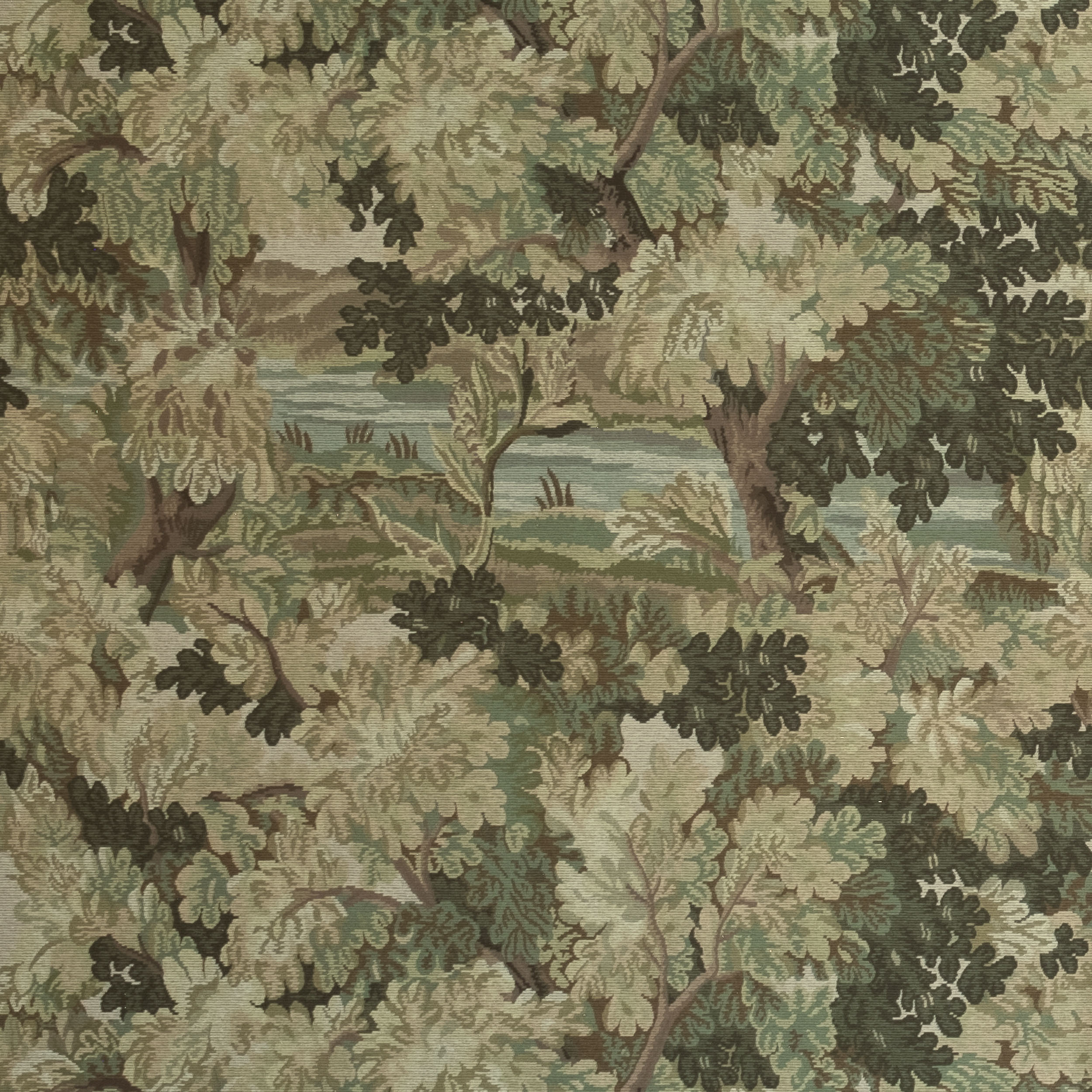 Richmond Wallpaper, sage - Cowtan & Tout Design Library