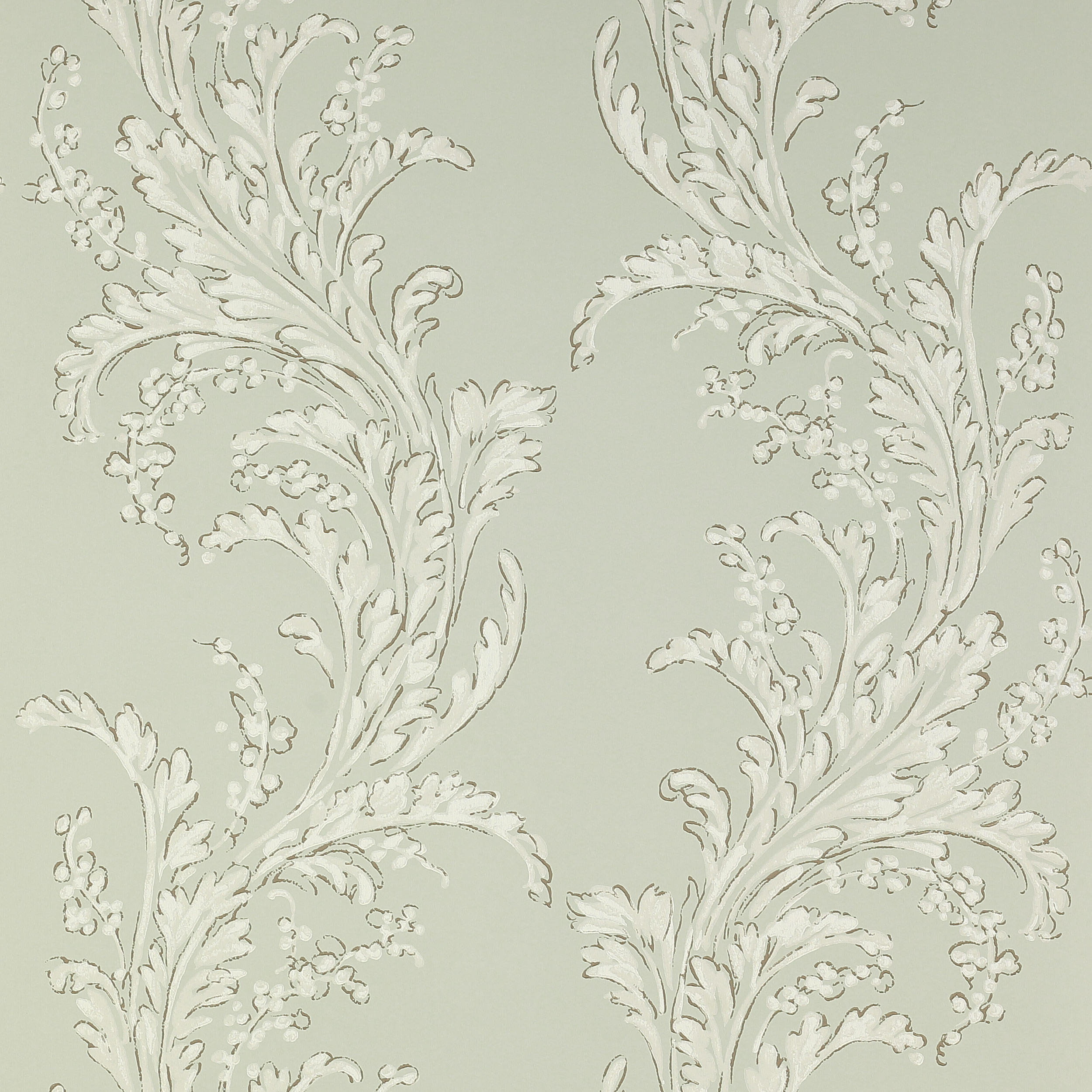 Volanges Wallpaper, celadon - Cowtan & Tout Design Library