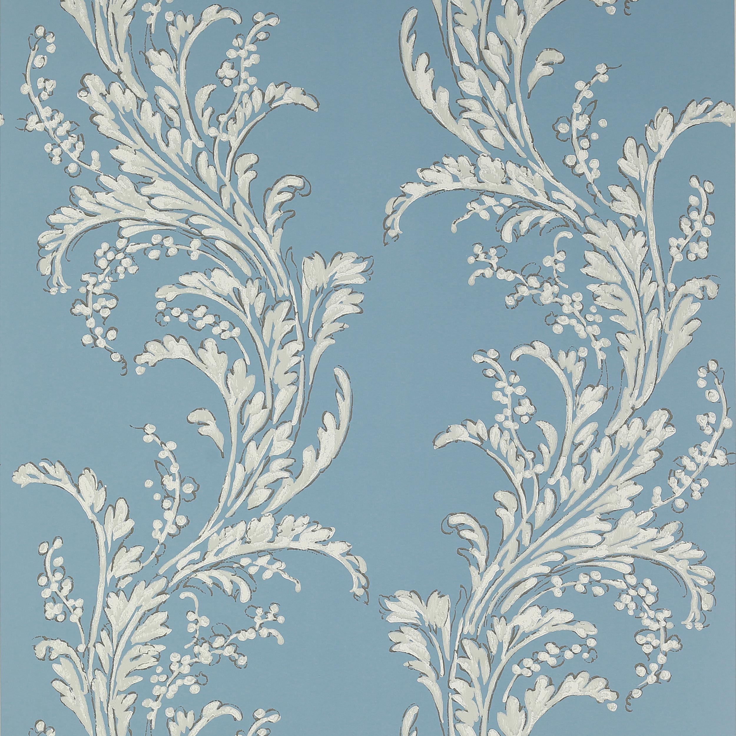 Volanges Wallpaper, glacier - Cowtan & Tout Design Library