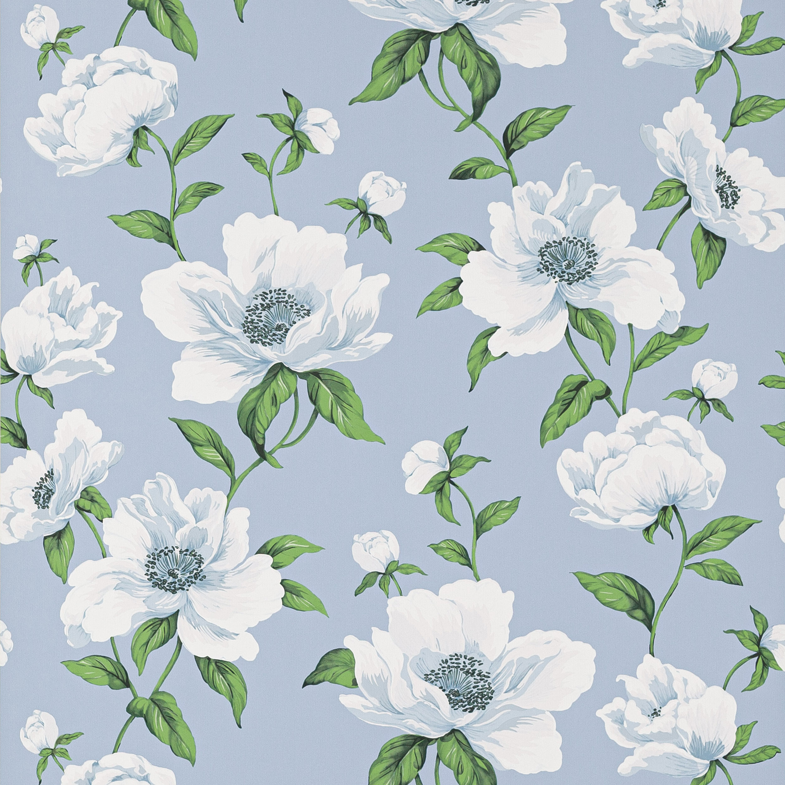 Bianca Wallpaper, jade - Cowtan & Tout Design Library