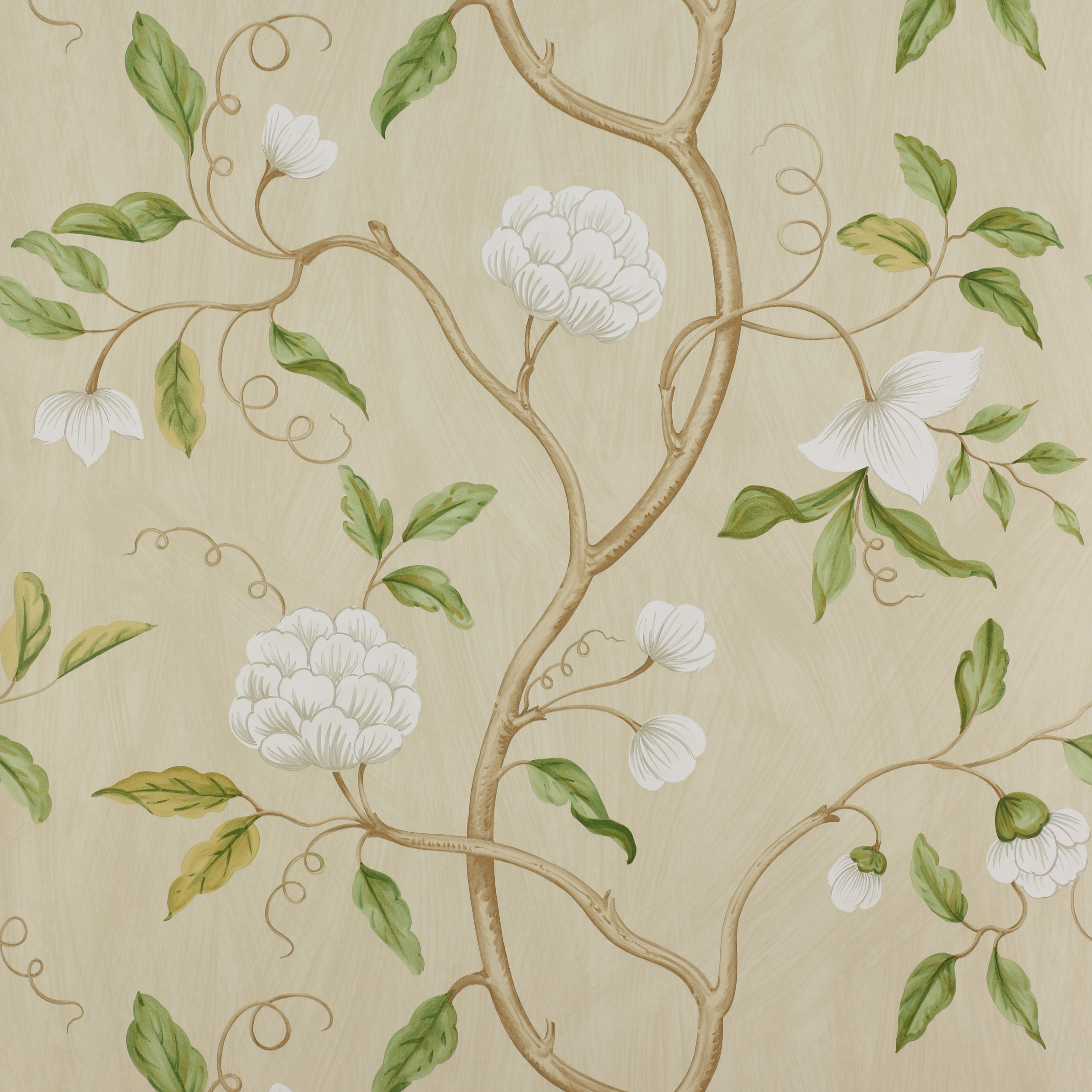 Snow Tree Wallpaper, silver - Cowtan &amp; Tout Design Library
