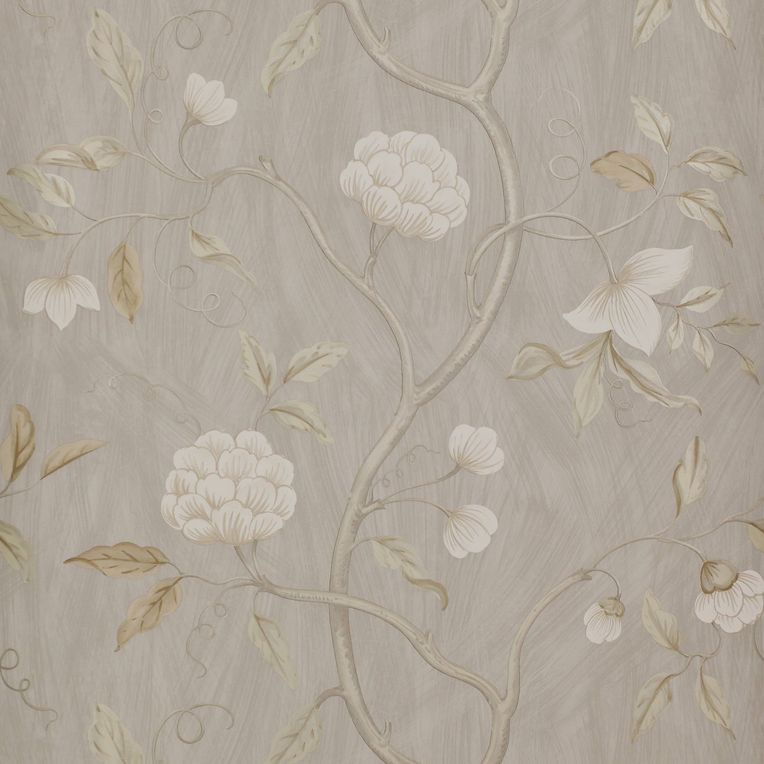 Snow Tree Wallpaper, silver - Cowtan &amp; Tout Design Library