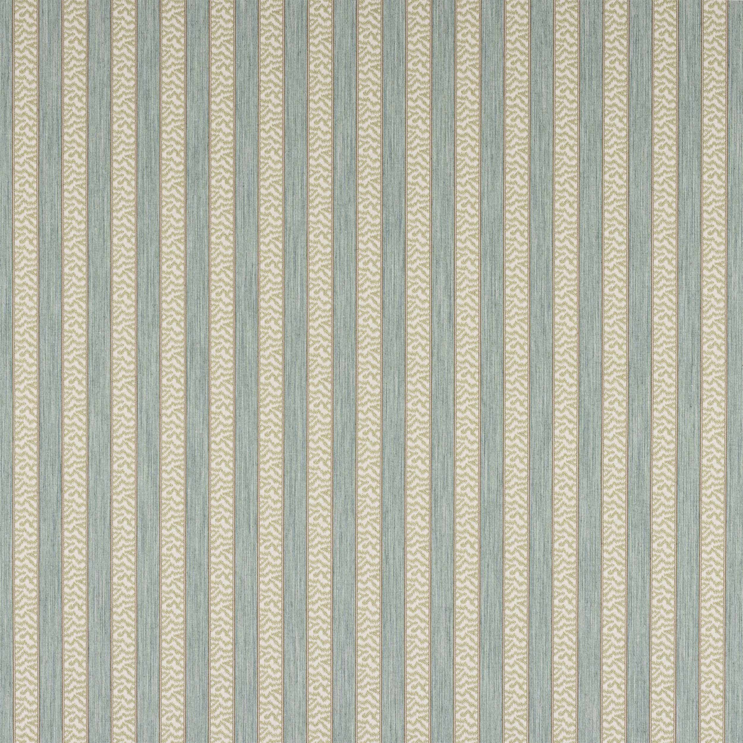 Tilney Stripe, aqua, beige - Cowtan & Tout Design Library